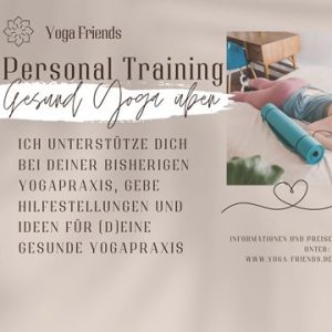 Personal Training - Gesund Yoga üben - Termin Deiner Wahl