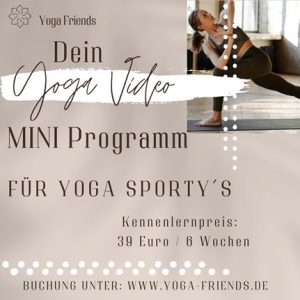 Coming soon! Dein YOGA VIDEO Mini Programm - Quick and Easy - Yoga Sporty´s